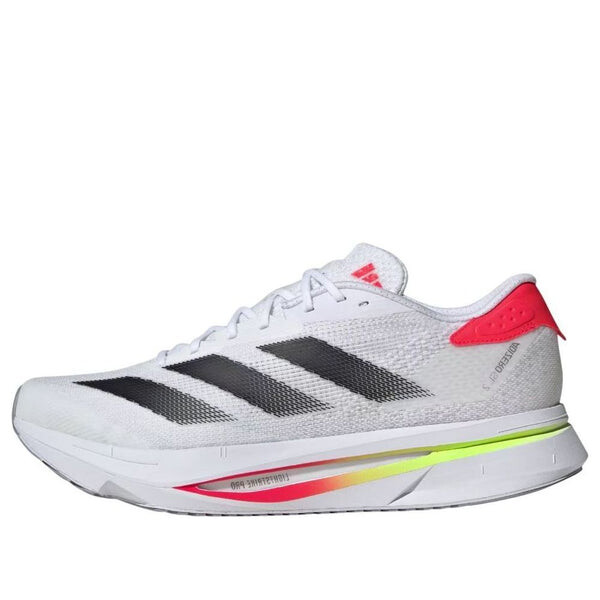 

Кроссовки adizero sl2 'white black lucid red' Adidas, белый