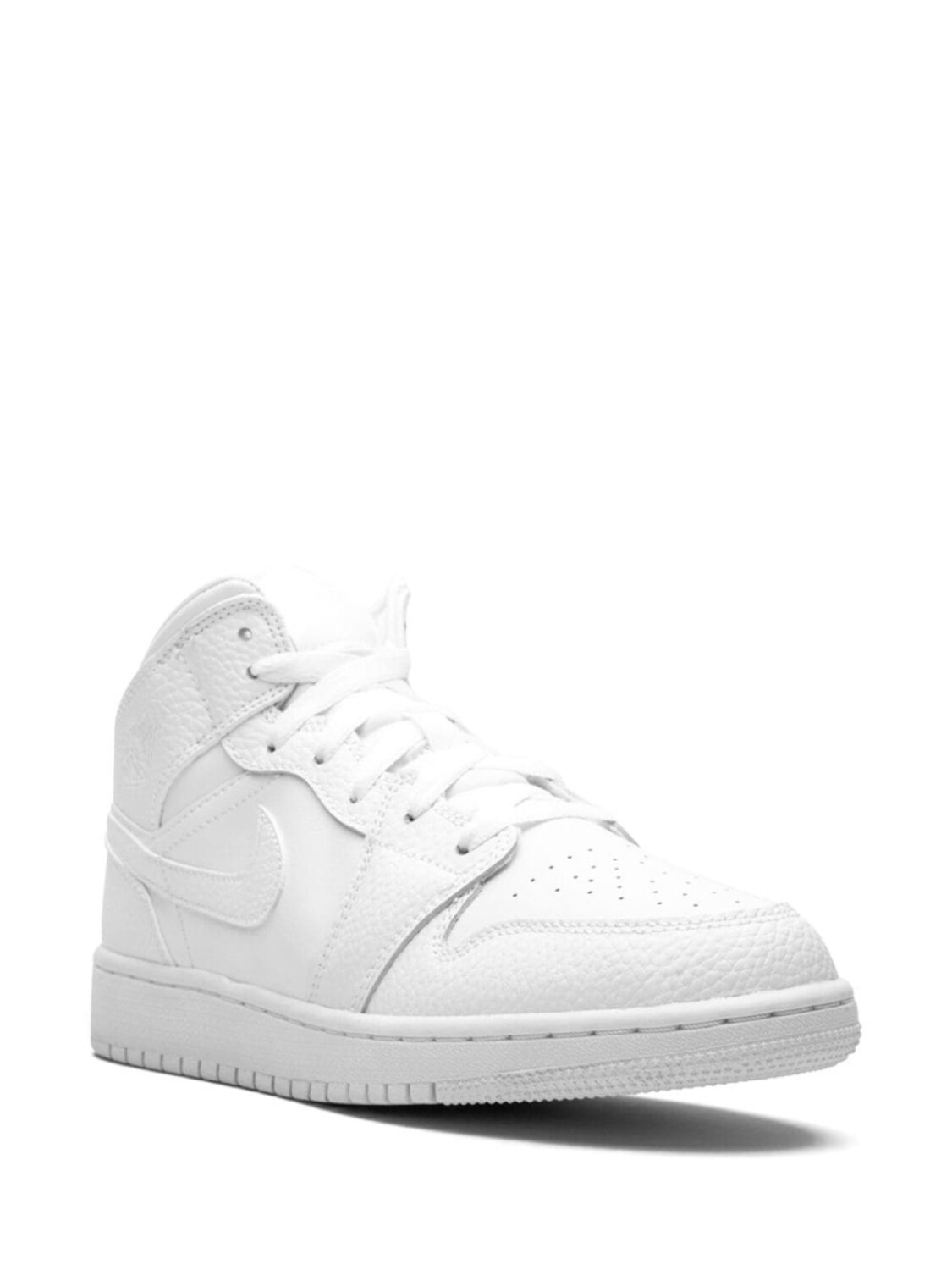 Jordan Kids кроссовки Jordan 1 Mid, белый — фото 2