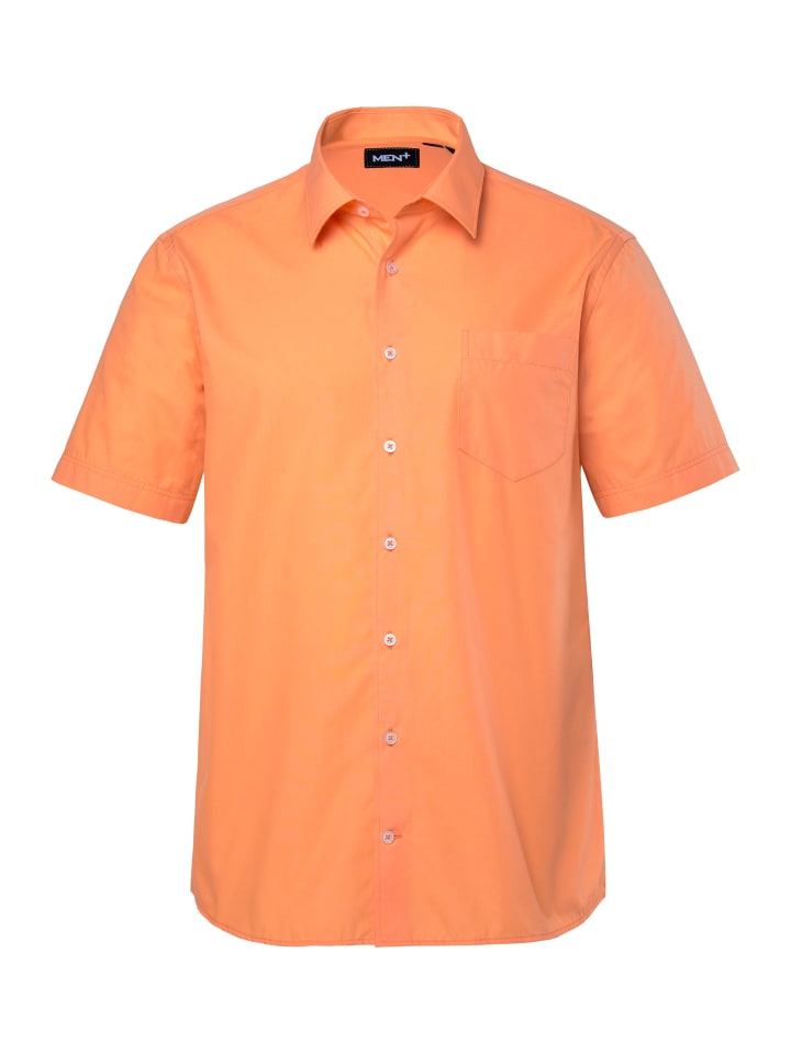 

Men Plus Рубашка темно-абрикосового цвета