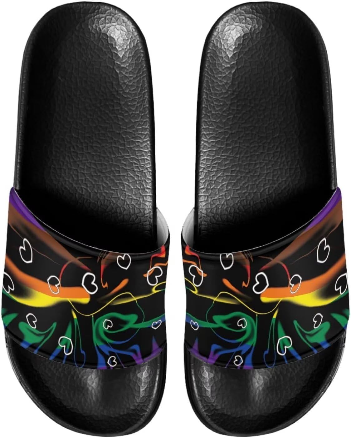 

Женские и мужские повседневные пляжные сандалии Vuriqeby, легкие мягкие тапочки, классические слипоны для путешествий, размер 5-14, с черной подошвой