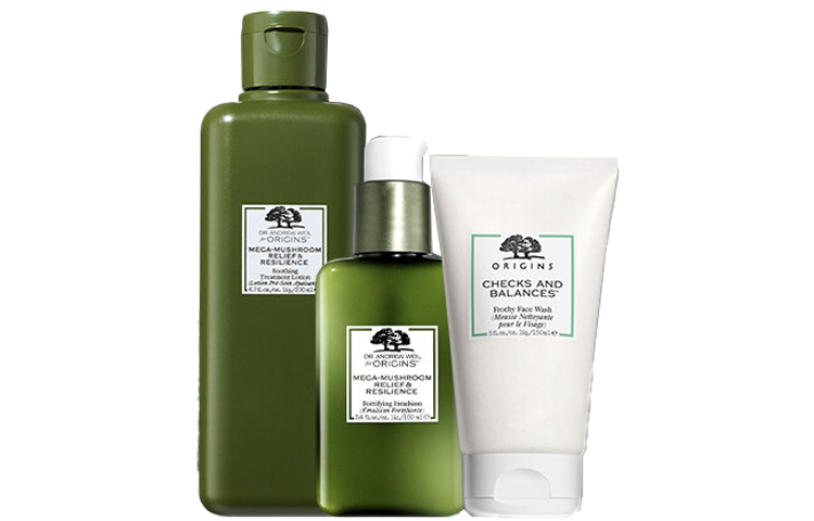 

Yuemuzhiyuan ganoderma укрепляющий очищающий набор для ухода за кожей увлажняющий и питающий 150мл+200мл+100мл ORIGINS