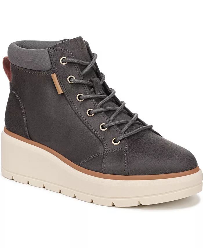 Женские ботильоны Nice Day Max Alpine Wedge с водонепроницаемой подошвой Dr. Scholl's, серый