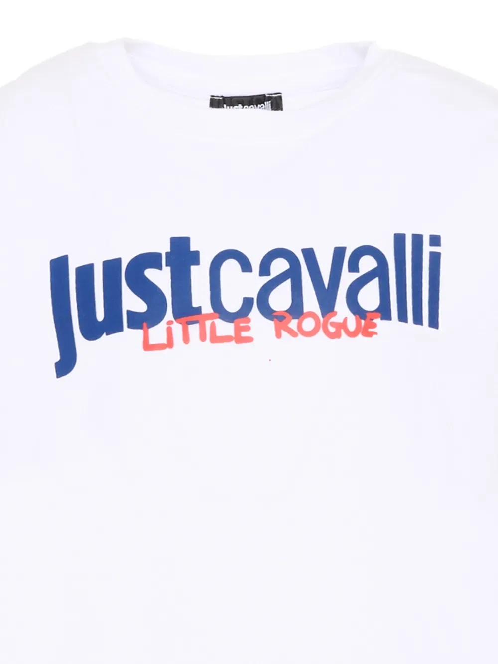 Футболка с логотипом Just Cavalli Kids, белый — фото 3
