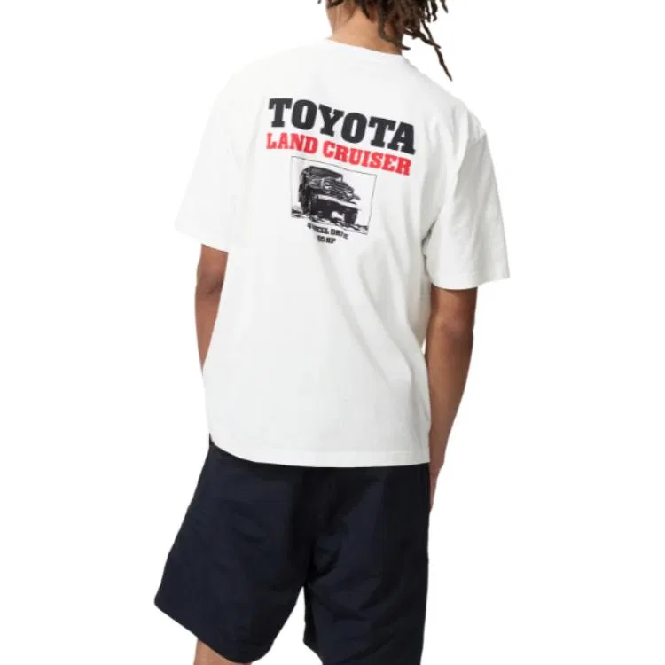 Футболка унисекс x TOYOTA, SS26 UNIQLO, White — фото 3