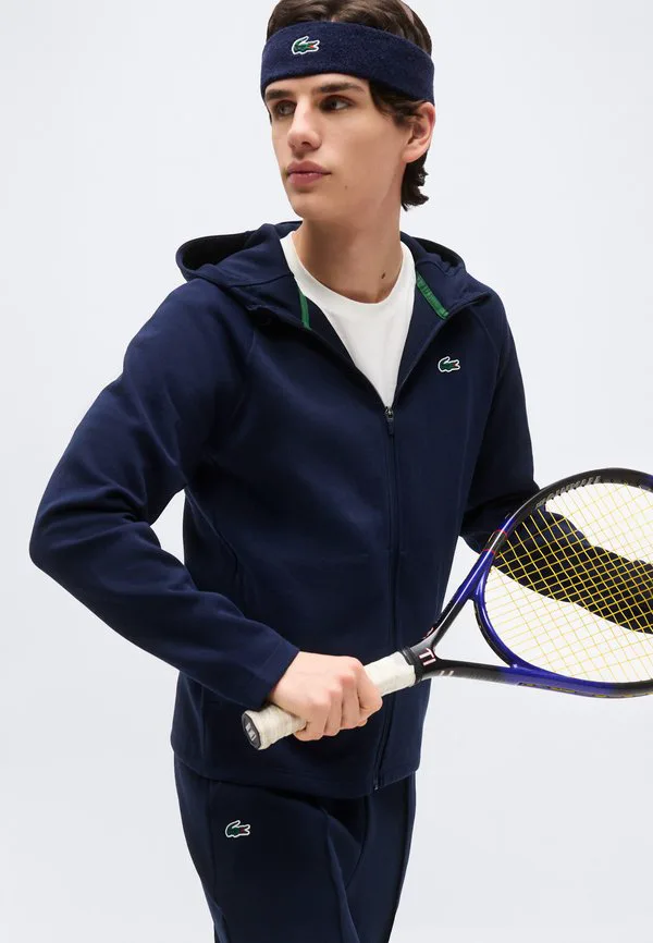 Спортивные штаны heritage Lacoste Sport, Navy Blue — фото 4