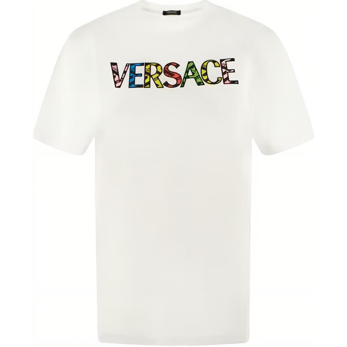 

VERSACE Футболка FANSIZHE SS22 женская белая, Белый, VERSACE Футболка FANSIZHE SS22 женская белая