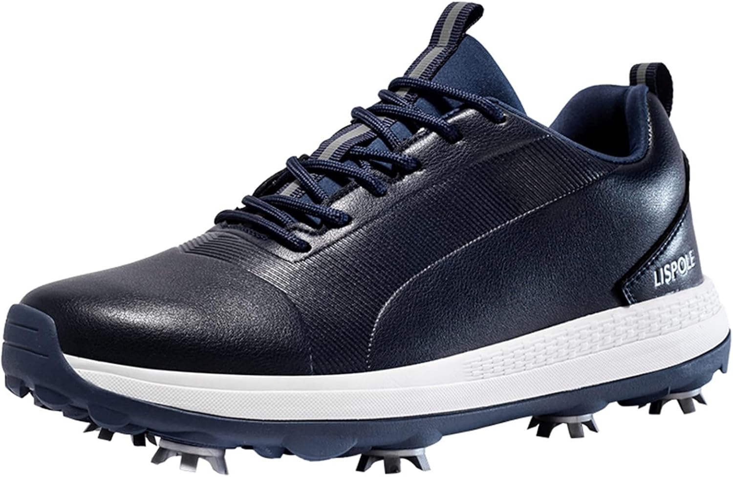 

Мужские гольфовые кроссовки с удобной амортизацией, прогулочные, противоскользящие, дышащие, спортивная обувь для гольфа Omcam, синий