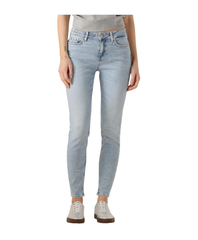 

Светло-Голубые узкие джинсы на лето Drykorn, синий