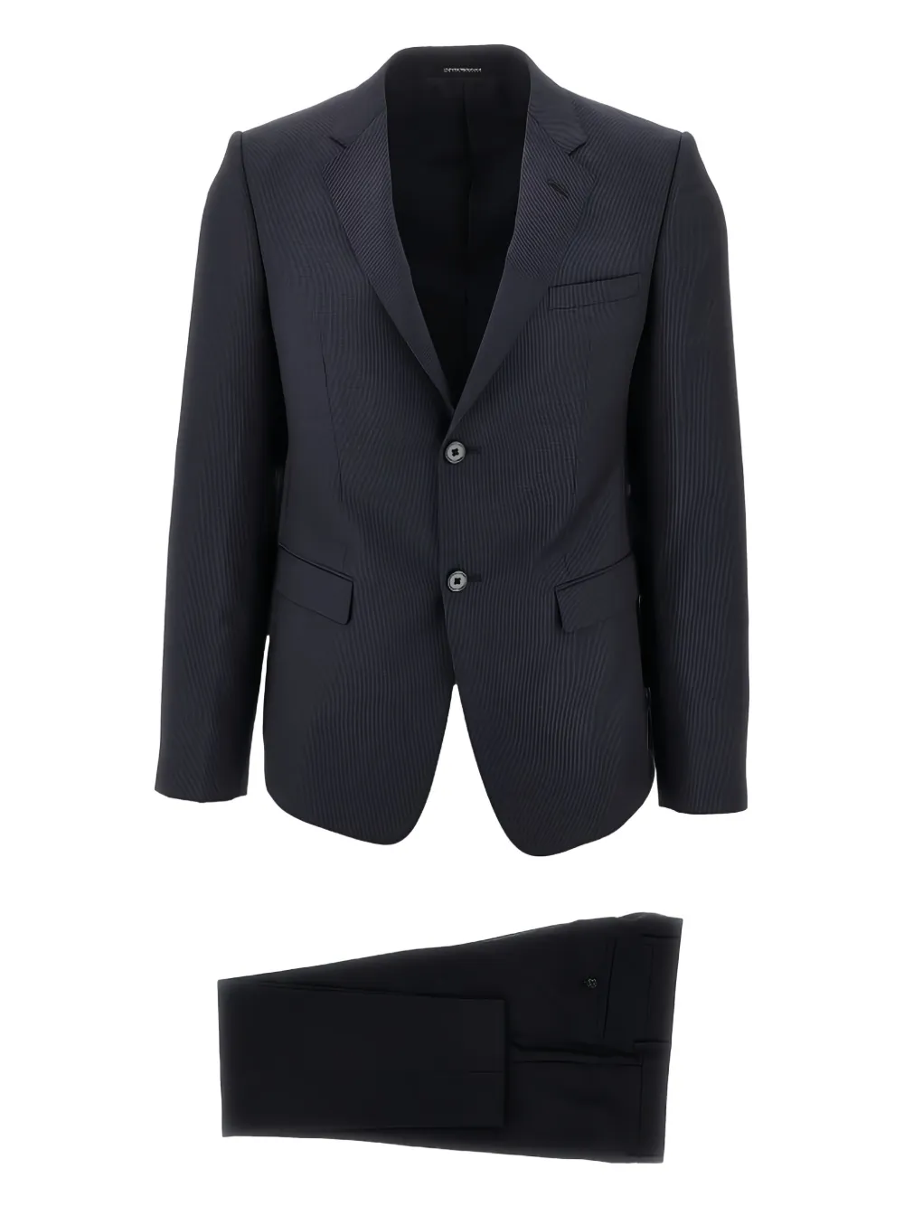 

Костюм в полоску Emporio Armani, синий