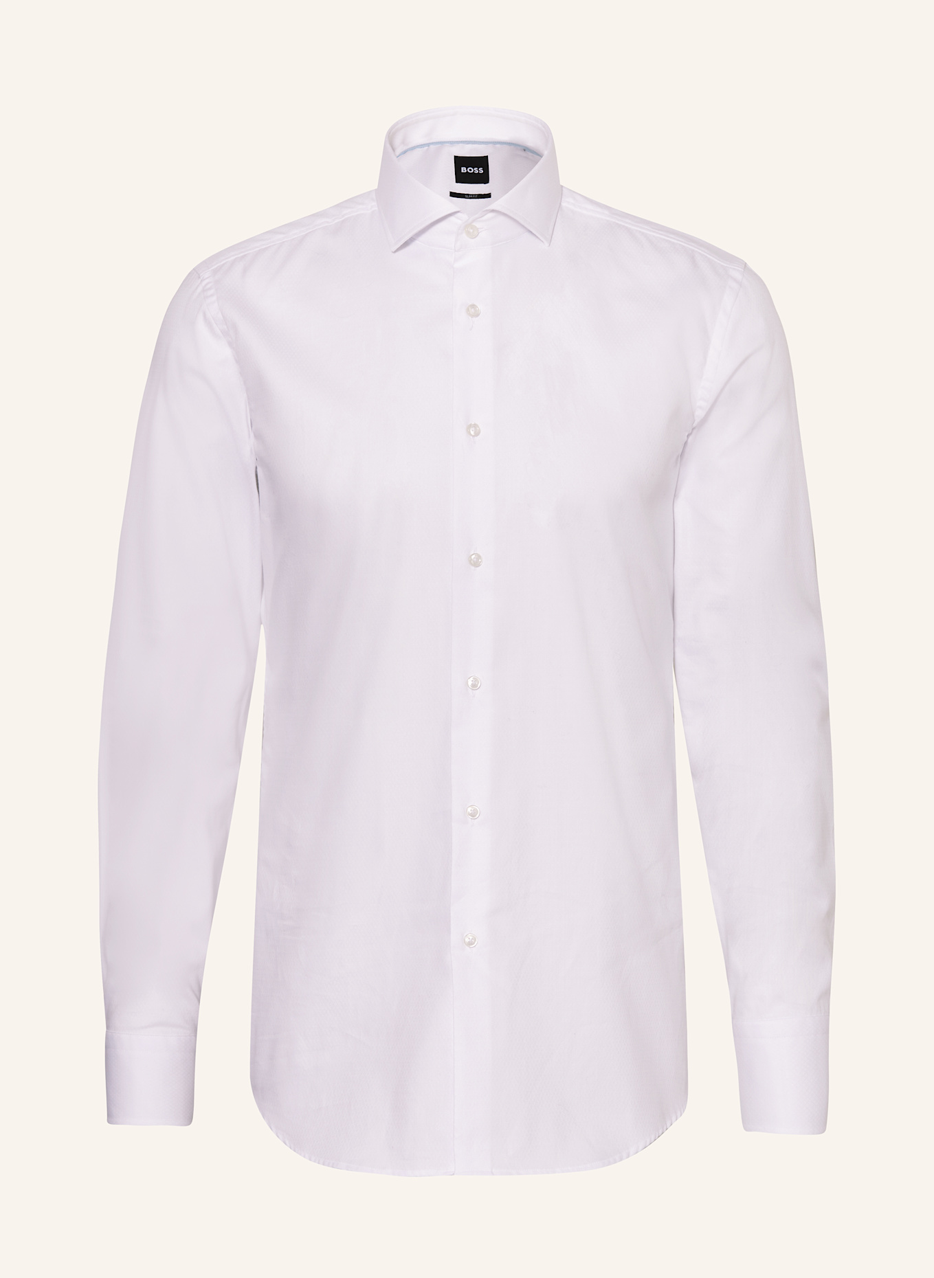 

Рубашка Hank slim fit Boss, белый