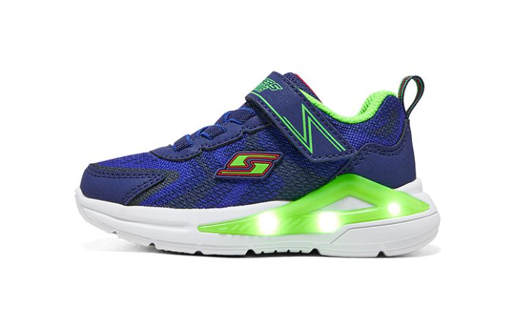 

Skechers Низкие детские туфли сине-зеленого цвета для младенцев и малышей