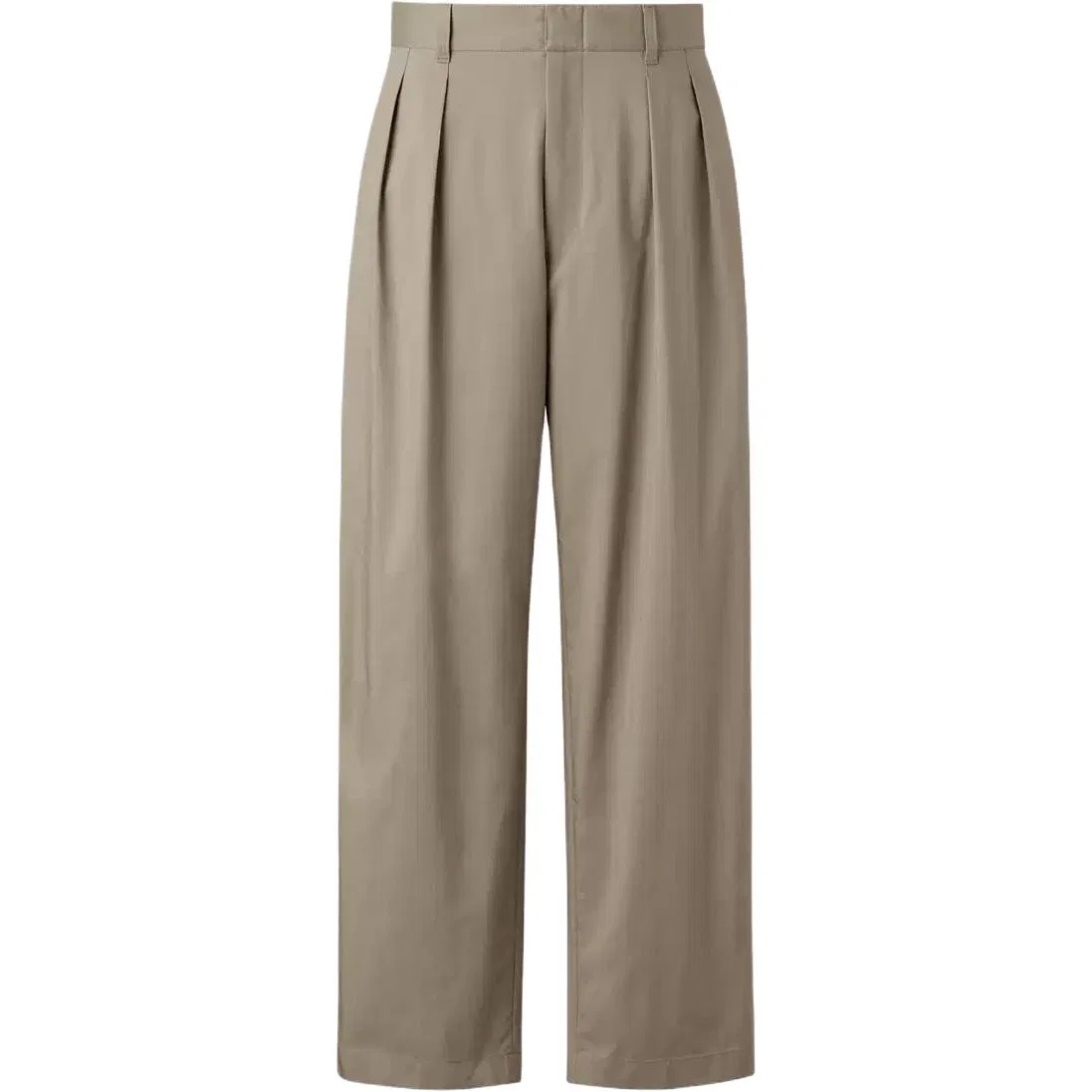 Брюки повседневные U Collection SS26 для мужчин UNIQLO, Camel