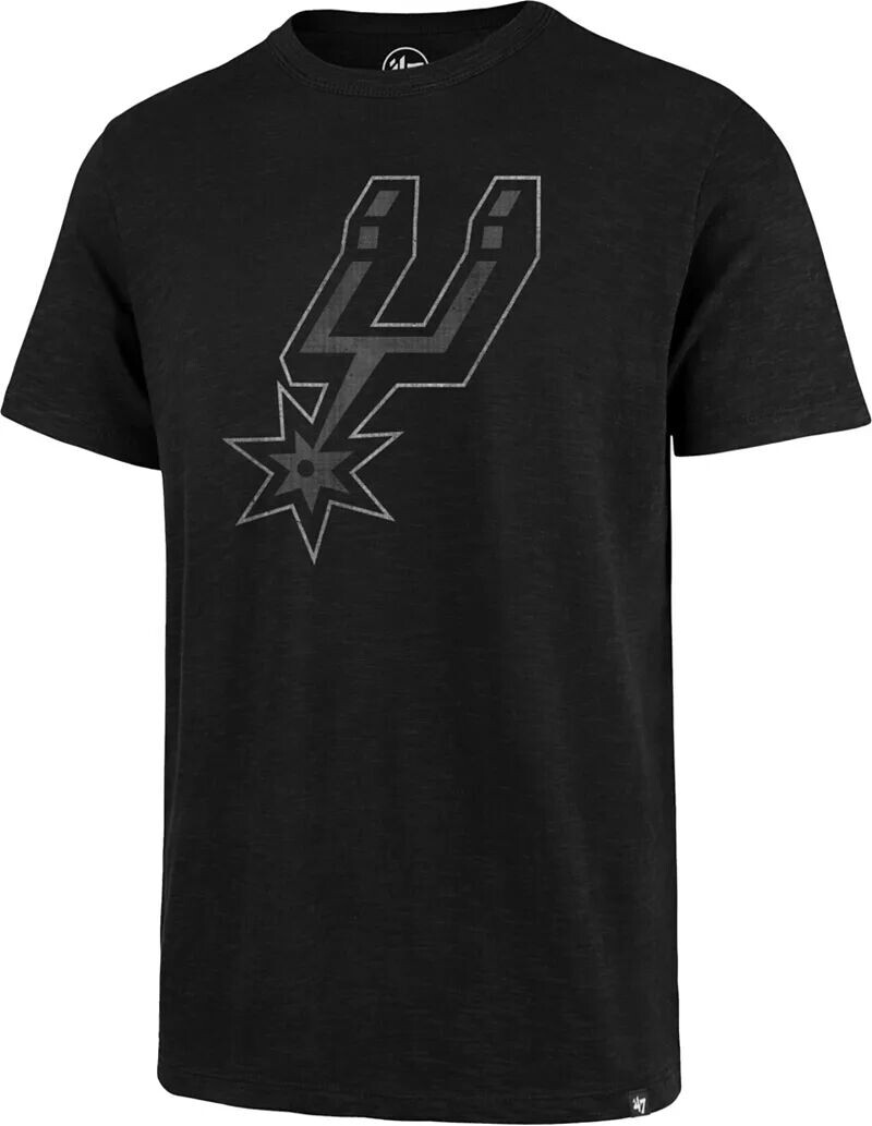 

Мужская черная футболка Grit Scrum '47 San Antonio Spurs