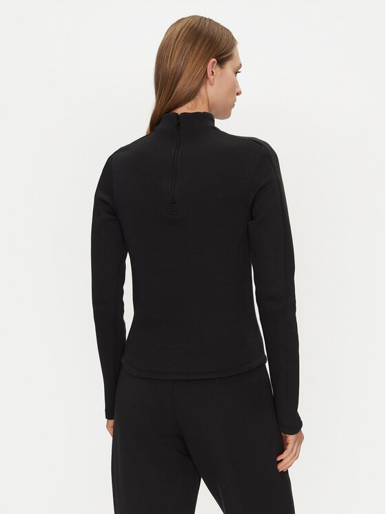 Блузка облегающего кроя Structured Interlock JJ0937 Adidas, черный — фото 3