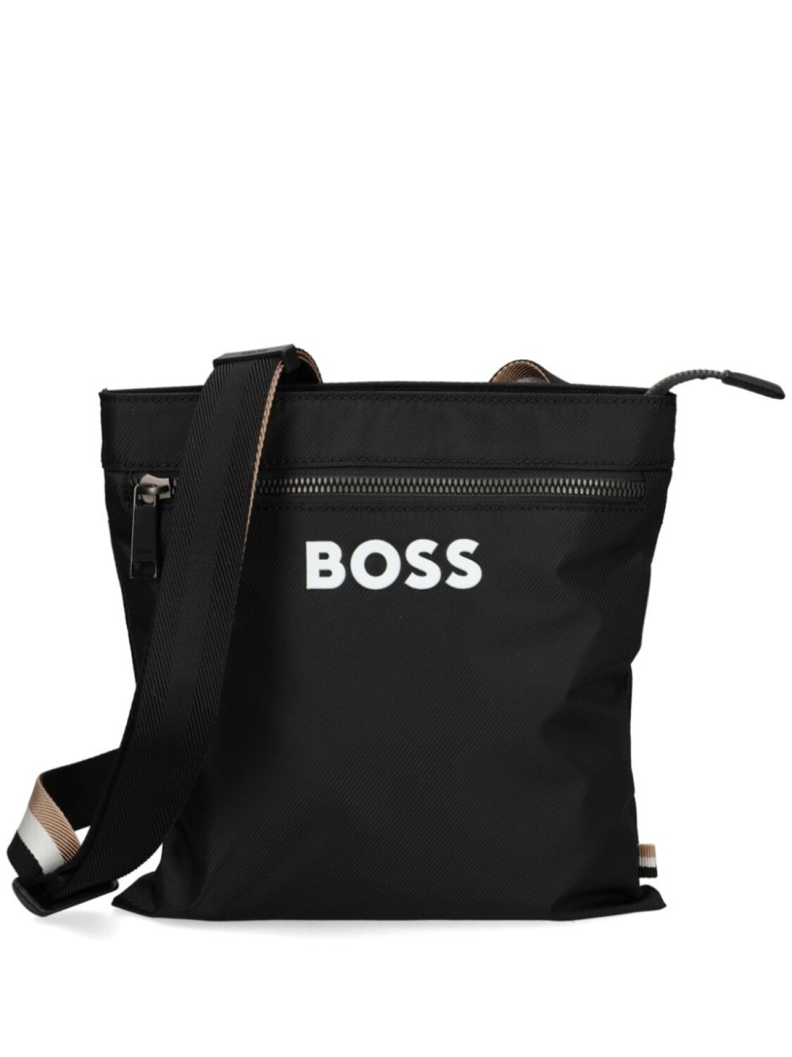 

Сумка-мессенджер с логотипом BOSS, черный