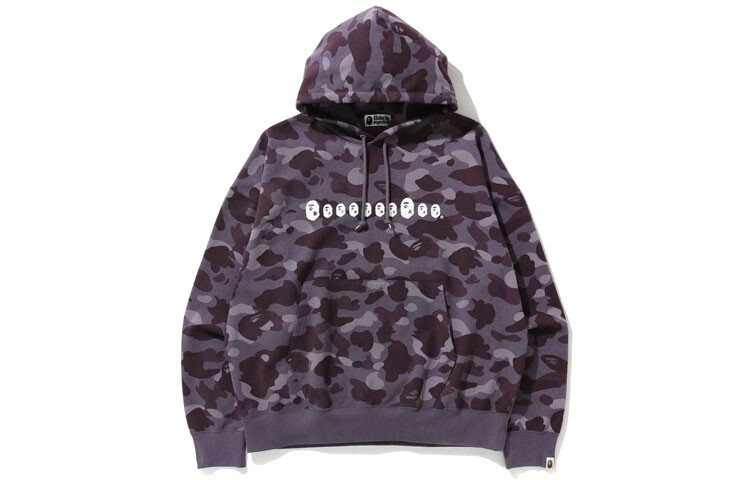 

Толстовка Bape для мужчин A Bathing Ape, фиолетовый