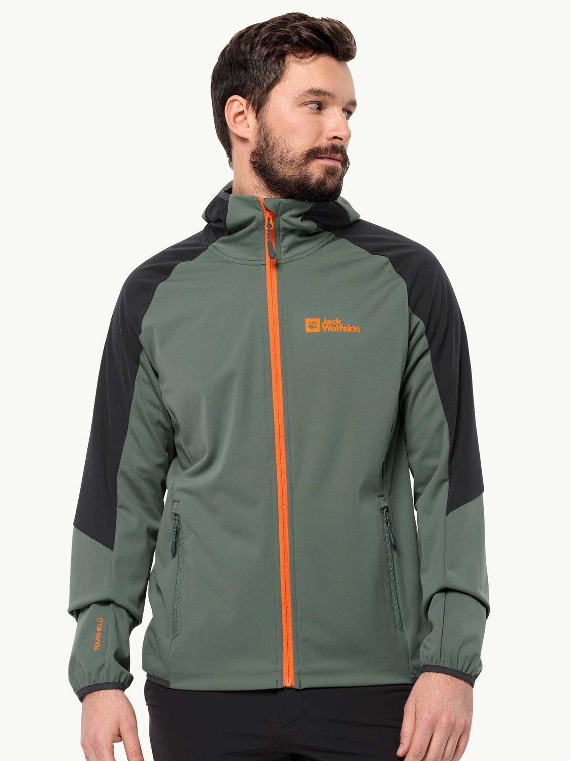 

Куртка Jack Wolfskin FELDBERG HOODY M, зеленый