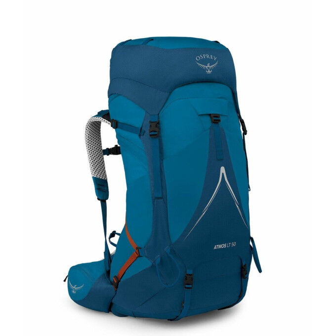 

Мужской треккинговый рюкзак Osprey Atmos AG LT 50 - Night Shift/Scoria Blue