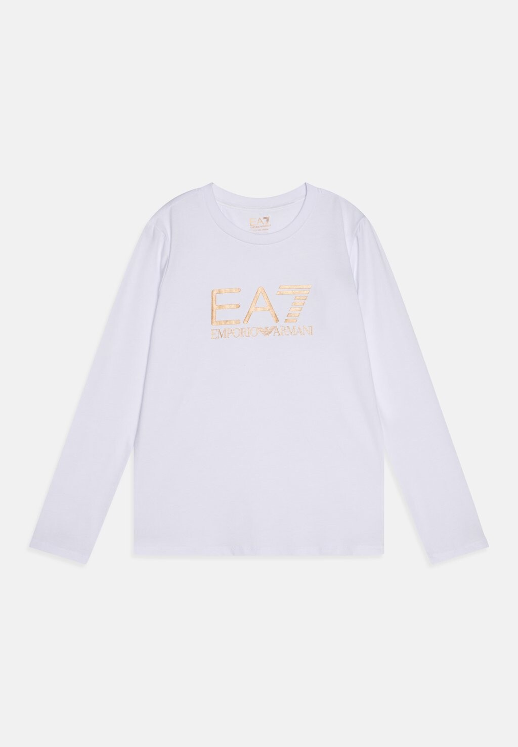 

Топ с длинными рукавами EA7 Emporio Armani, белый