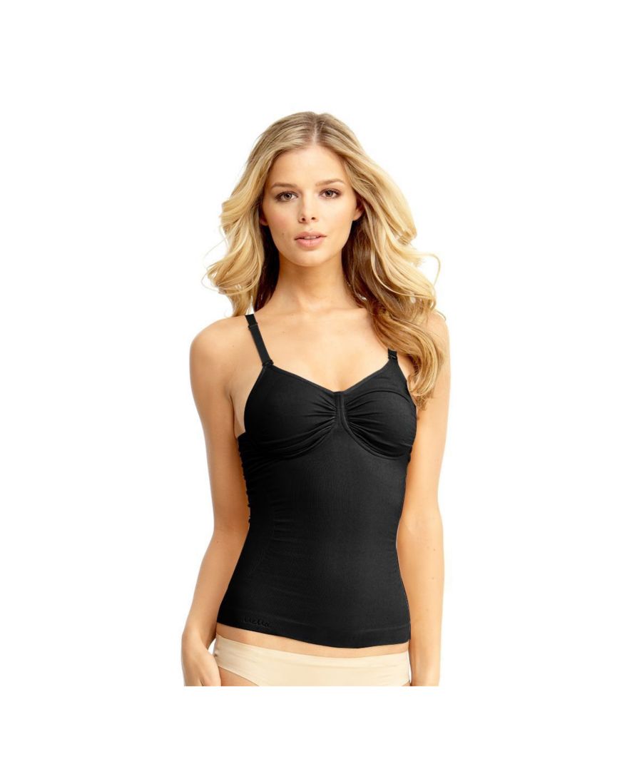 

Женская корректирующая майка на косточках MeMoi, Black