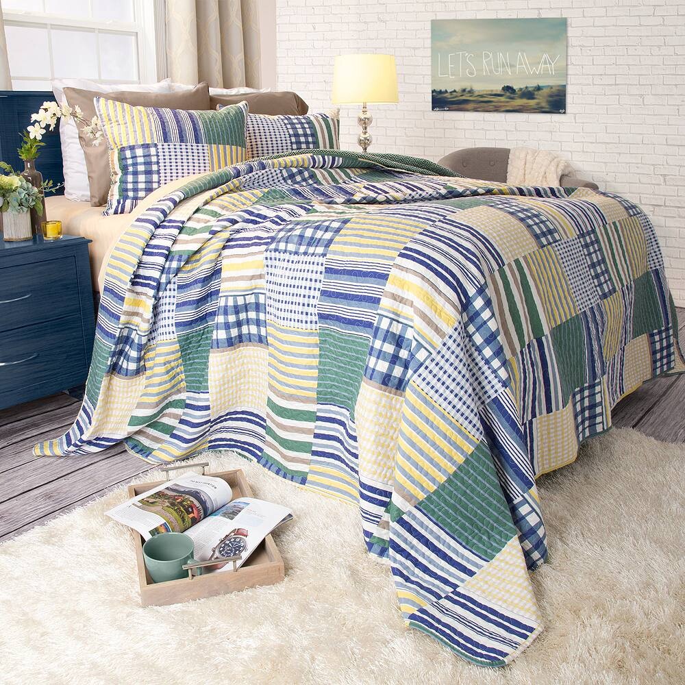 

Комплект одеял Portsmouth Home Lynsey, зеленый
