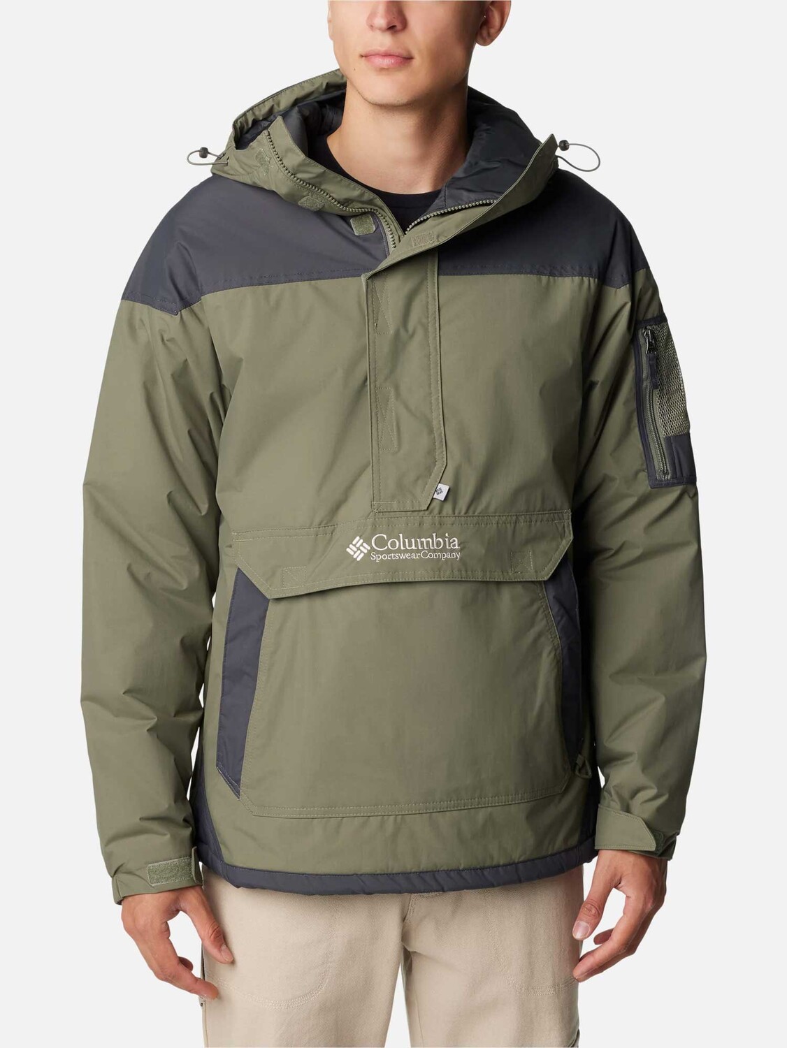 

Анорак Columbia Challenger Pullover, зеленый