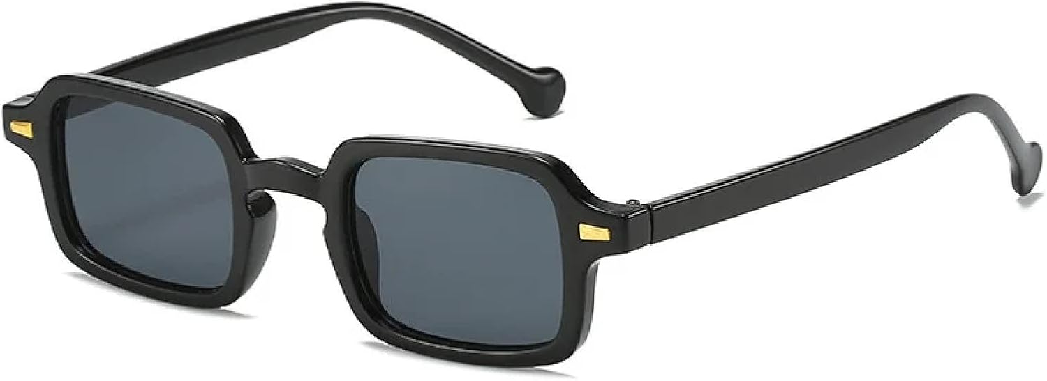 

Солнцезащитные очки с защитой от УФ-излучения UV400 | Маленькая оправа | Черно-бело-розовые | Для женщин и мужчин | Для занятий спортом на открытом воздухе и вождения DSVIGF, Black Grey