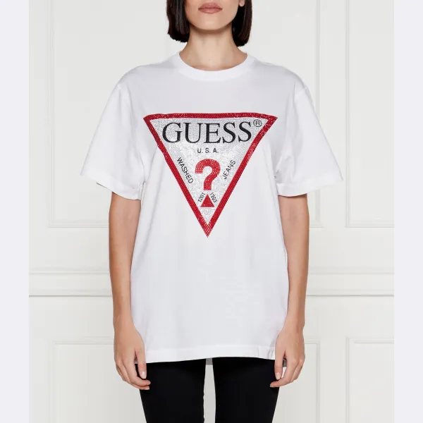 

Футболка стандартного кроя Guess, белый