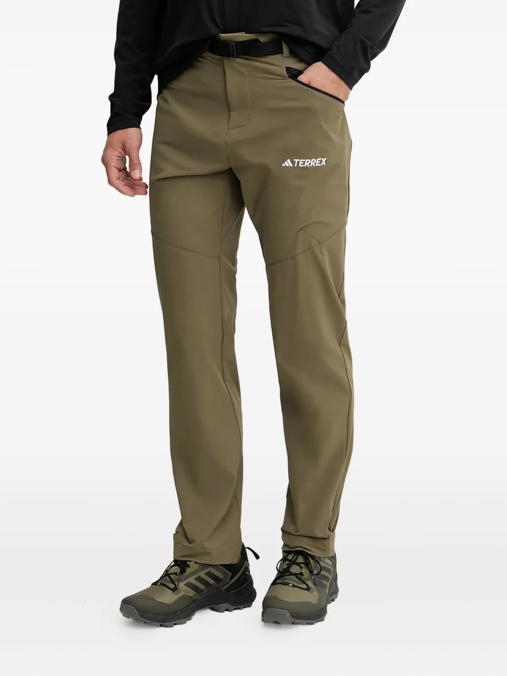 

Брюки Xperior Terrex adidas, зеленый