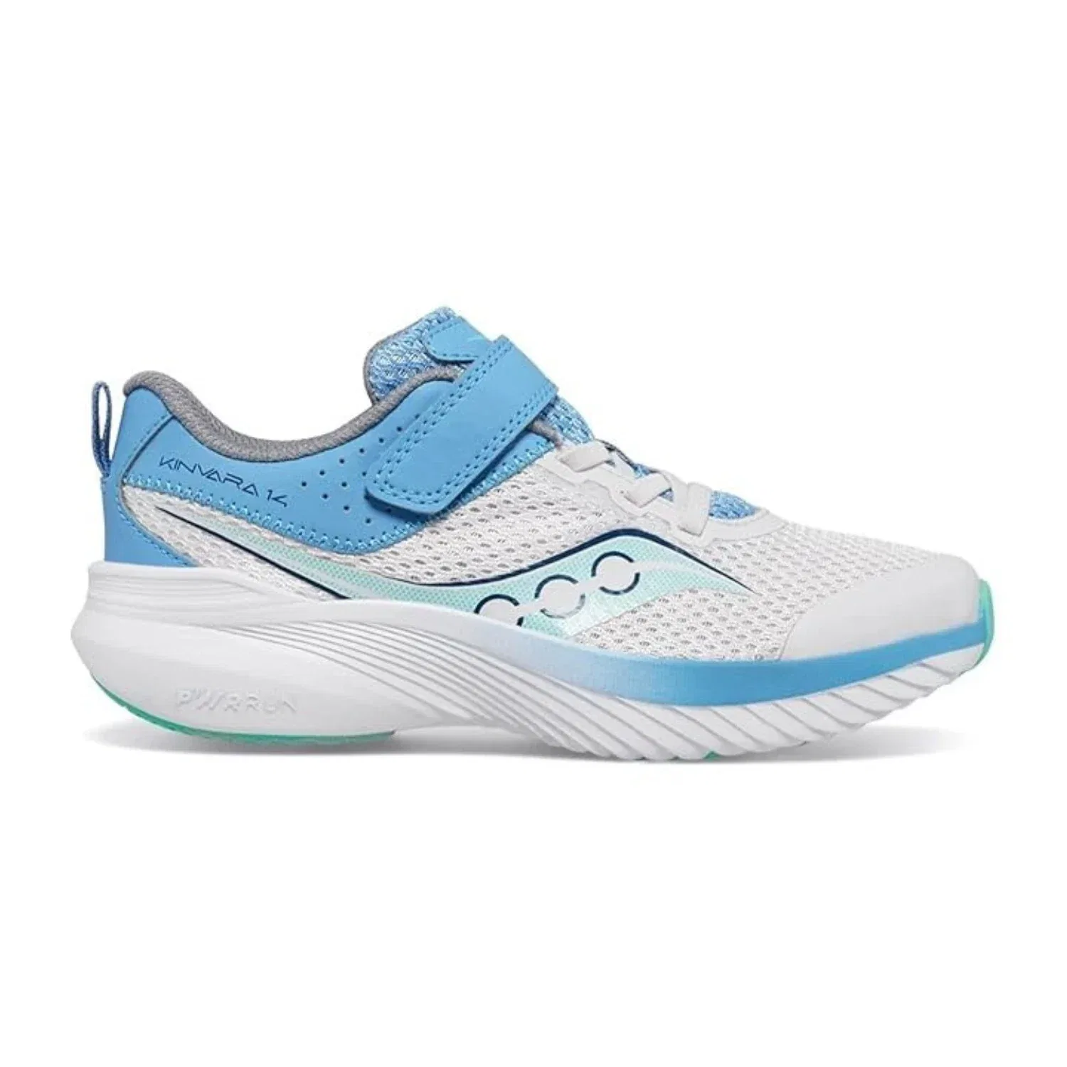 Детские кроссовки Saucony Kinvara A/C SK167463 серого цвета, для бега HTAT423 — фото 2