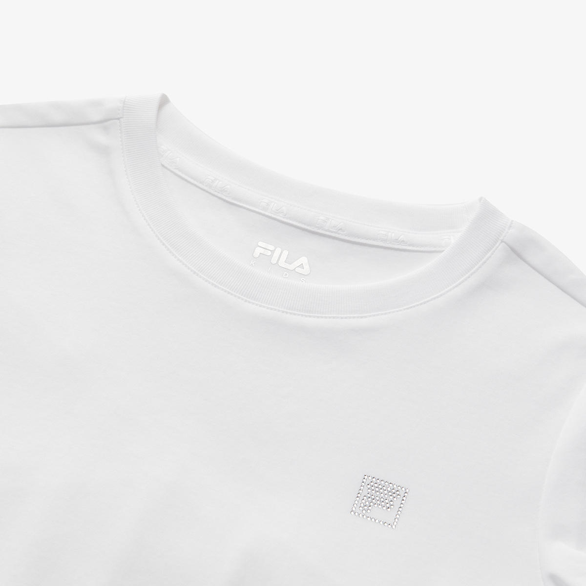 Футболка стандартная FILA KIDS, белый — фото 3