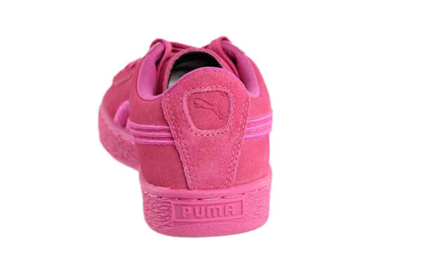 Кроссовки suede classic badge 'shocking pink' Puma, розовый — фото 4
