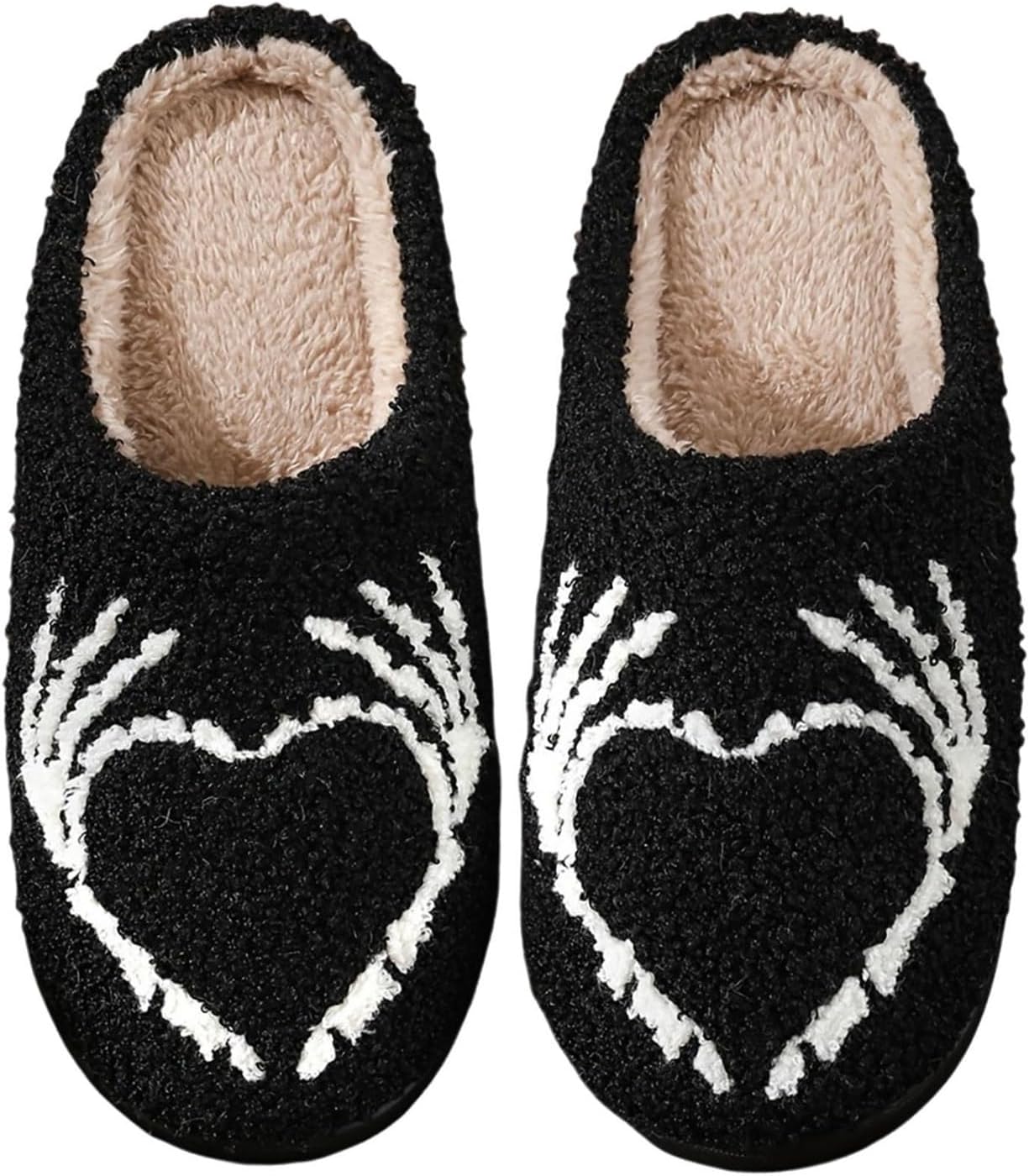 

Домашние тапочки для женщин и мужчин, ретро-стиль, мягкие, с эффектом памяти Wiretran, Heart Finger