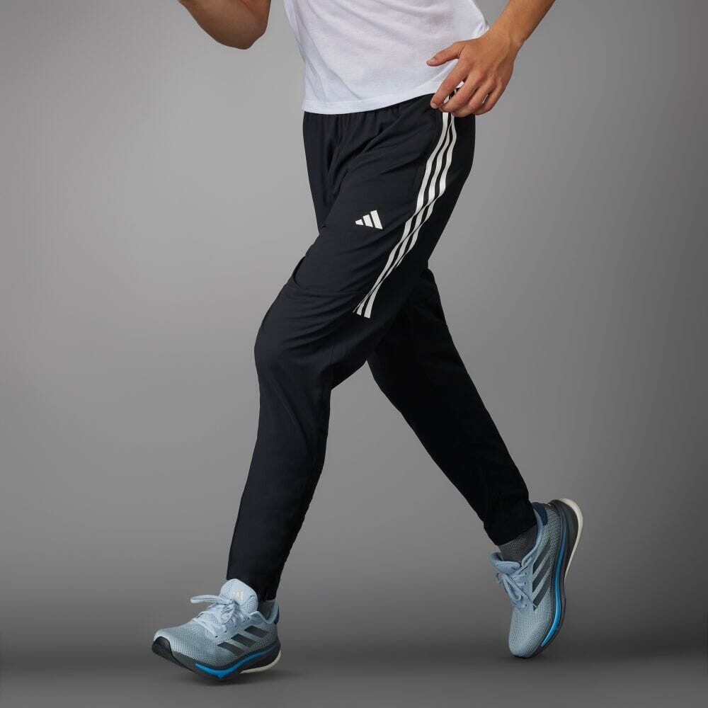 

Брюки Adidas Own the Run Three Stripes Pants, черный