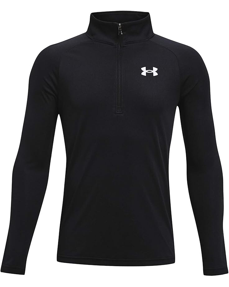 

Пуловер Under Armour Kids Tech 2.0 1/2 Zip, черный/белый