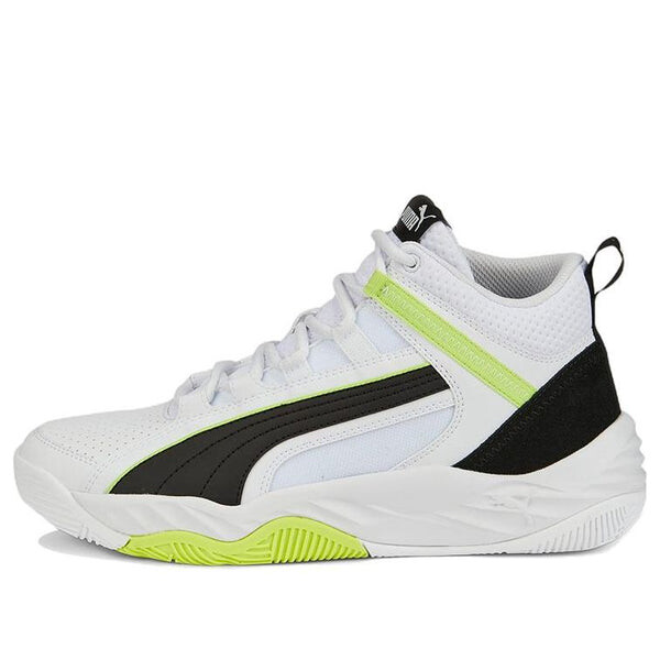 

Кроссовки rebound future evo core 'white green black' Puma, белый