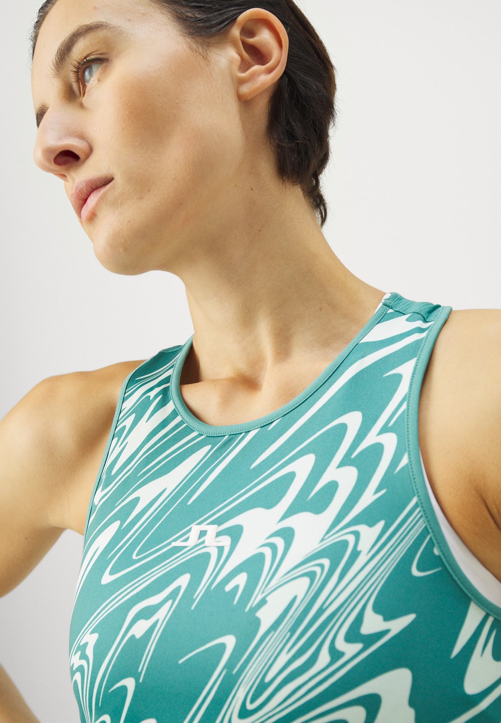 

Топ DELIA PRINTED TANK J.LINDEBERG Sports, бирюзовый