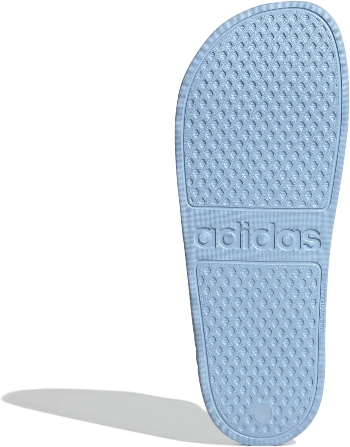 Спортивные сандалии-слайды adidas, голубой/белый — фото 3