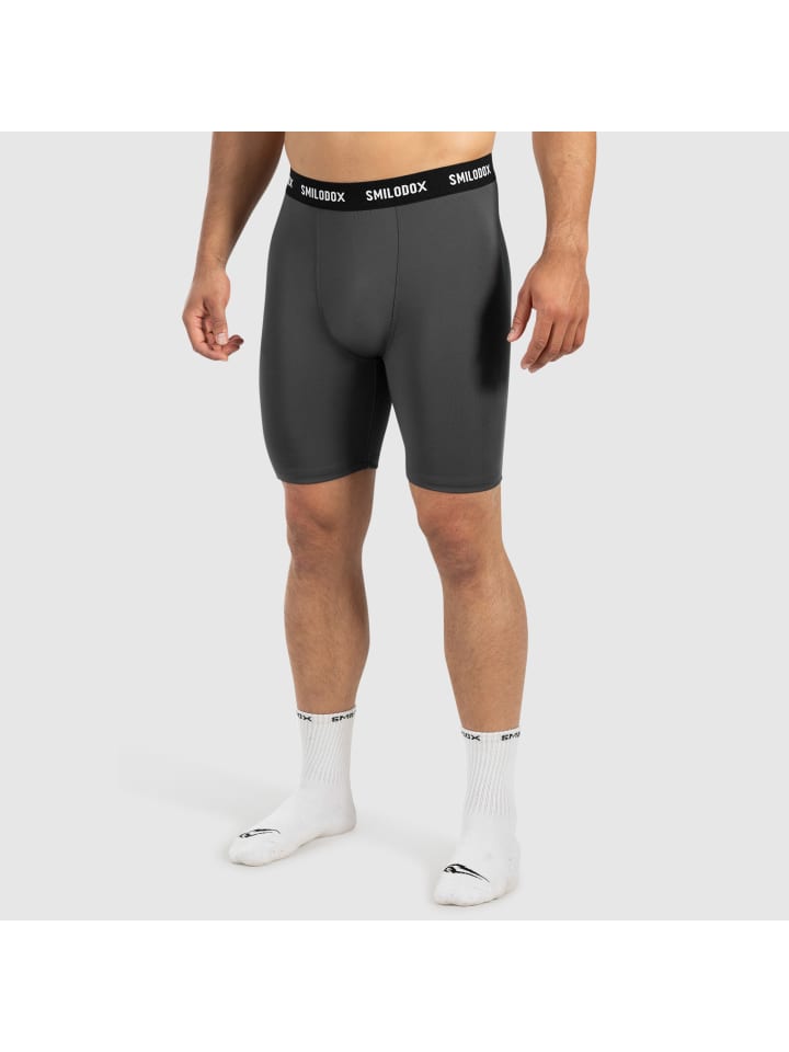 

SMILODOX Беговые шорты Zeyn антрацитового цвета