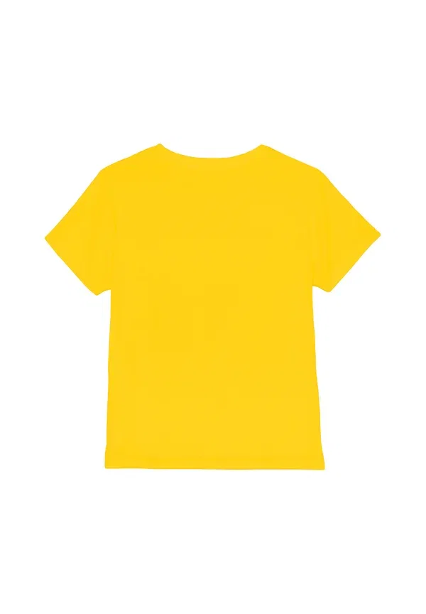 Футболка Harry Potter Drawn Hufflepuff Crest Print T-Shirt Cotton Soul, желтый — фото 2