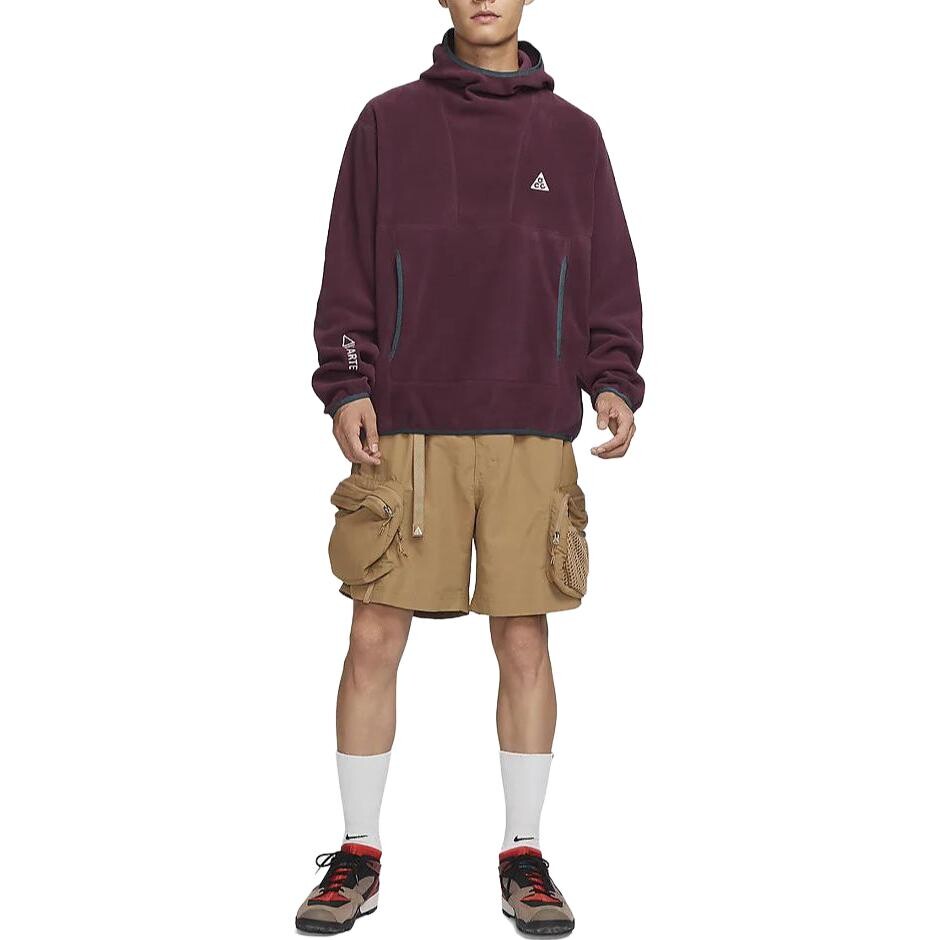 Толстовка мужская Night Maroon Nike, бордовый — фото 3
