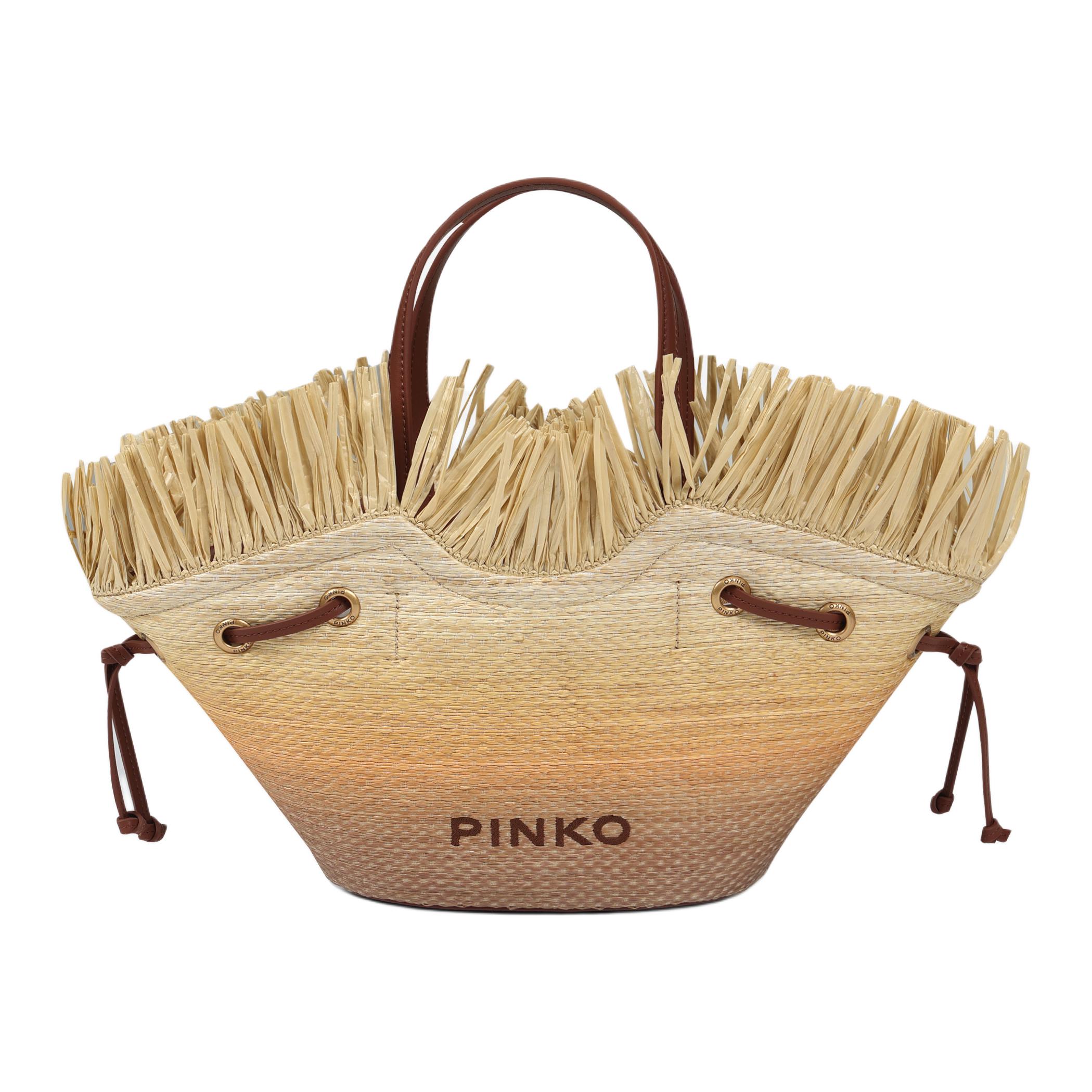 

PINKO Большая полипропиленовая женская сумка разноцветная