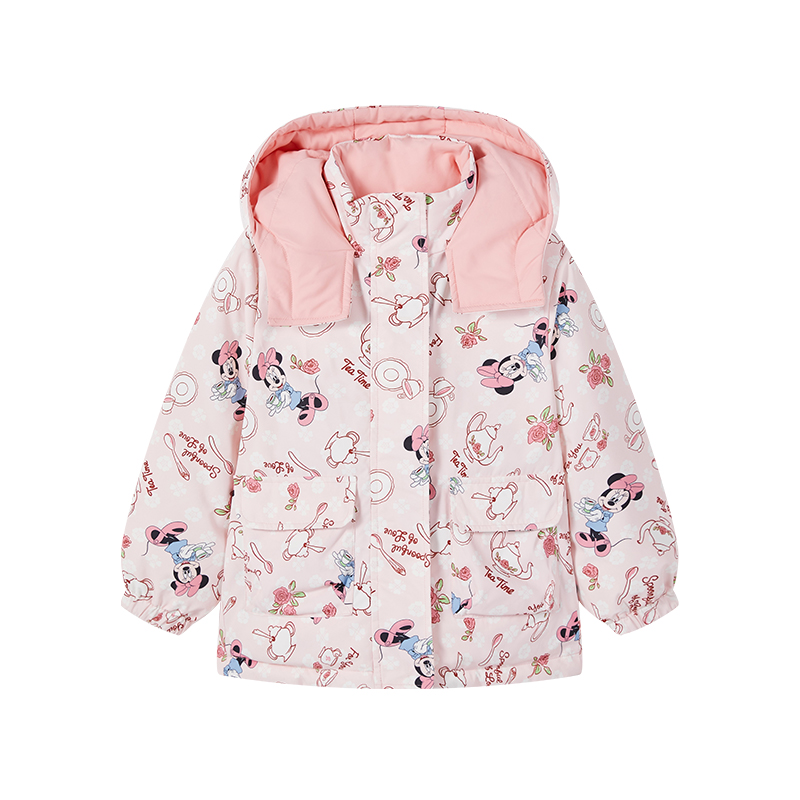 

Disney Пуховик Pink для детей 3-7 лет