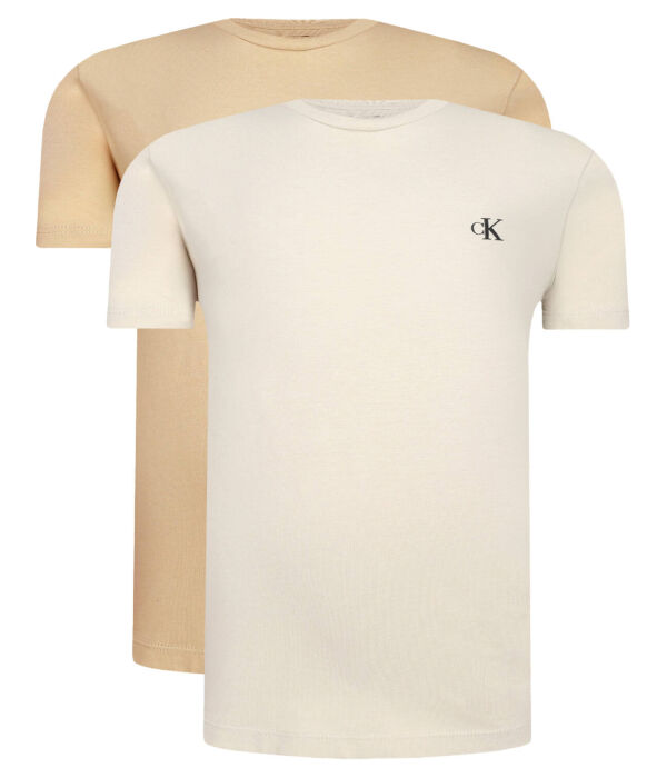 

Футболки 2 шт. Regular fit Calvin Klein Jeans, желтый