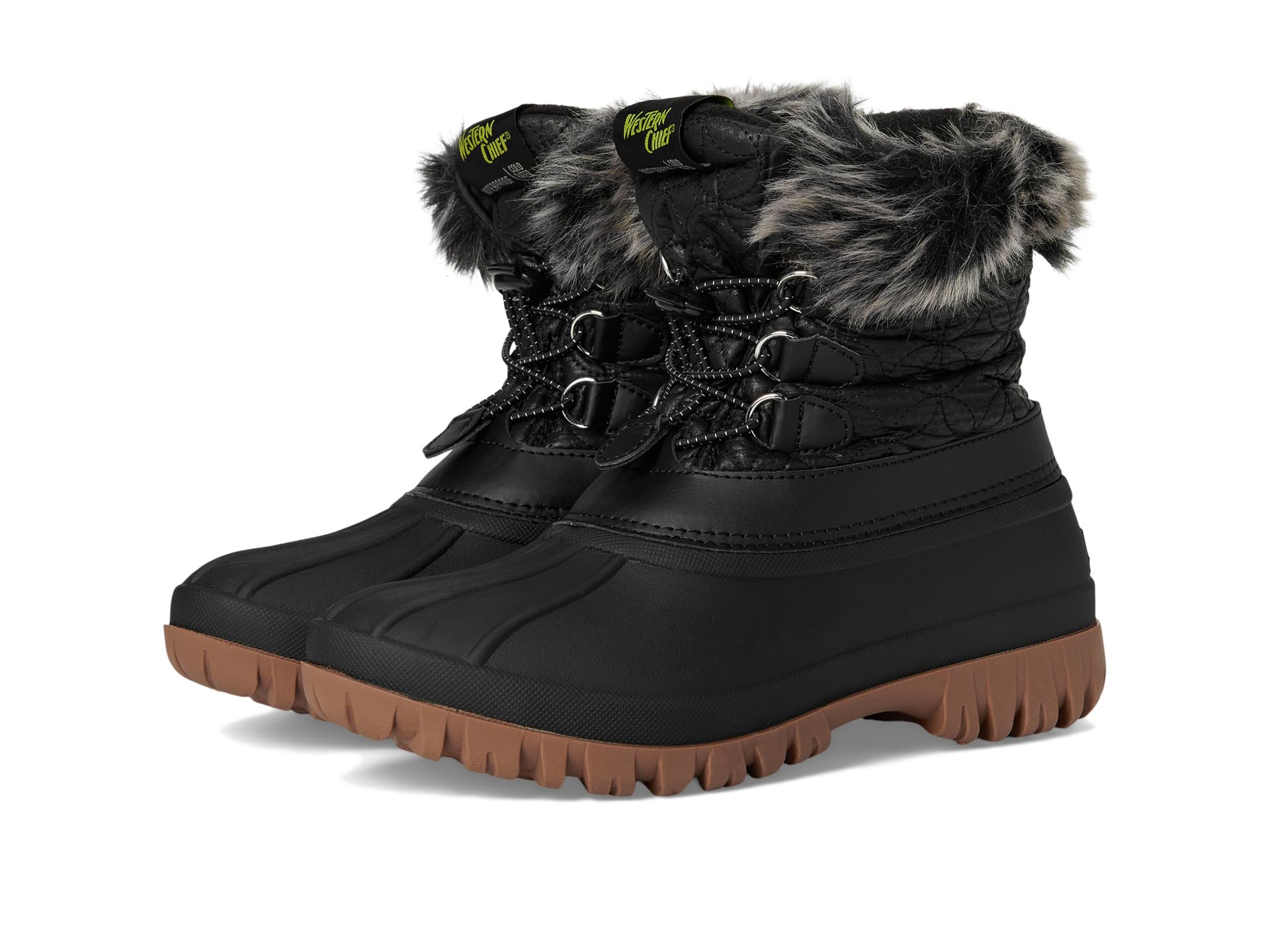 Ботинки Western Chief Polar Waterproof Ankle Cold Weather Boot, черный
