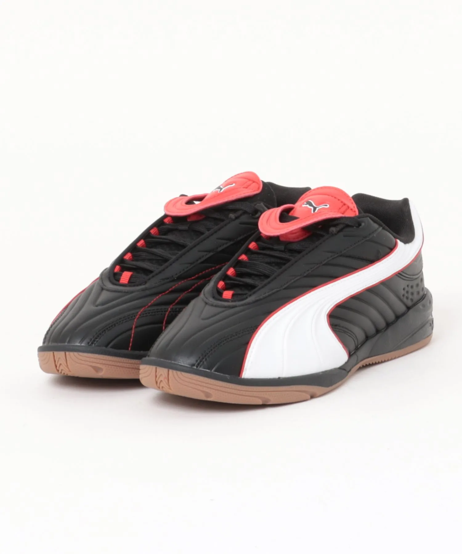 Мужские кроссовки из искусственной кожи PUMA V-S2 LIBERO чёрные
