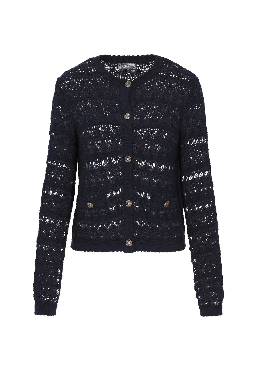 

Вязаный кардиган DreiMaster Vintage Vintage, темно-синий