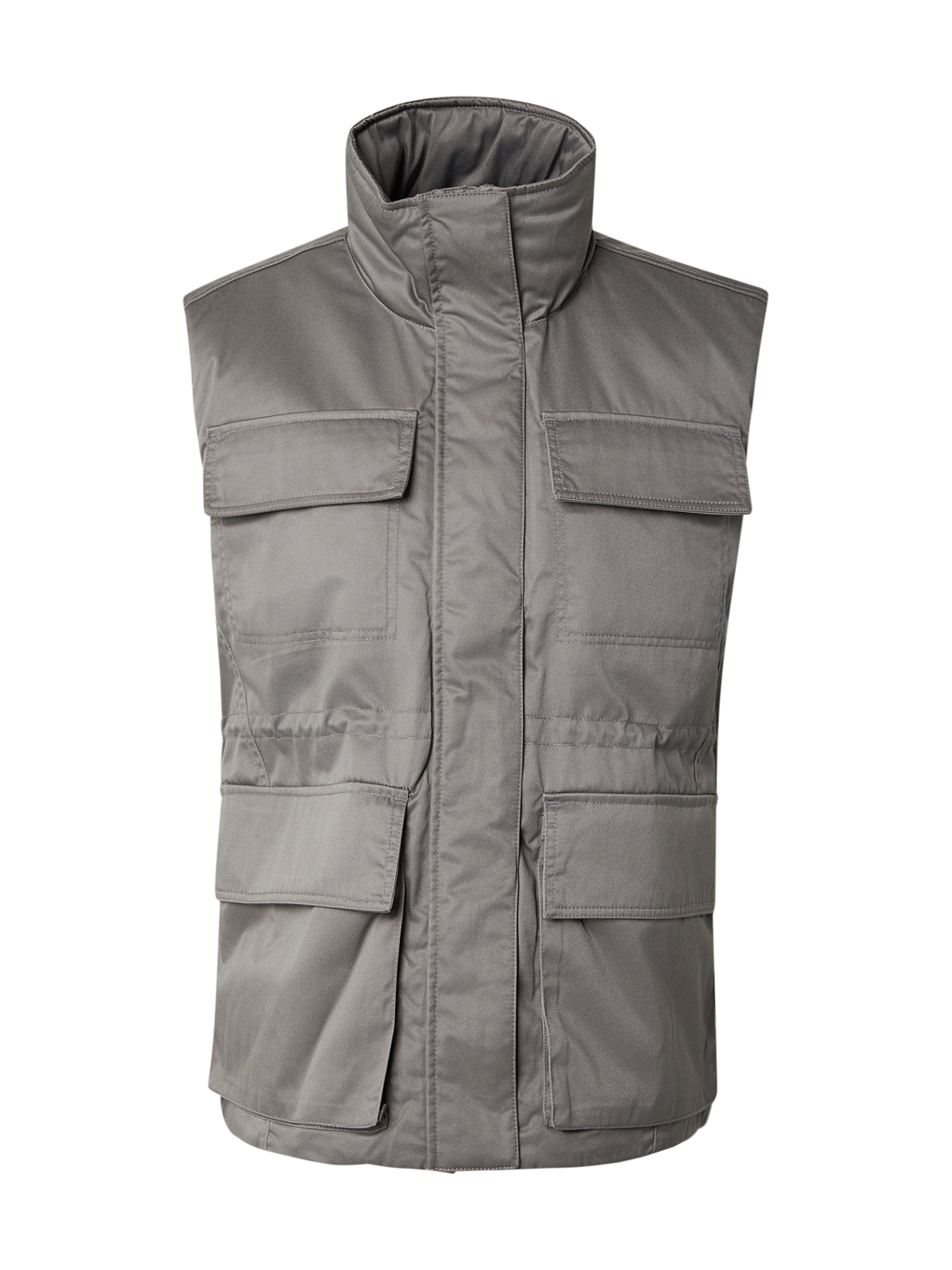 

WEEKDAY Жилет 'Medusa' в сером цвете