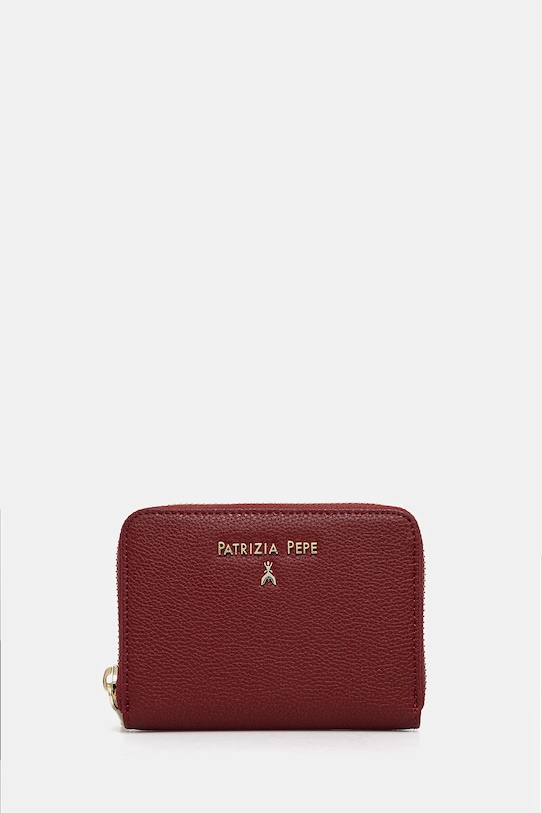 

Кожаный кошелек Patrizia Pepe, бордовый