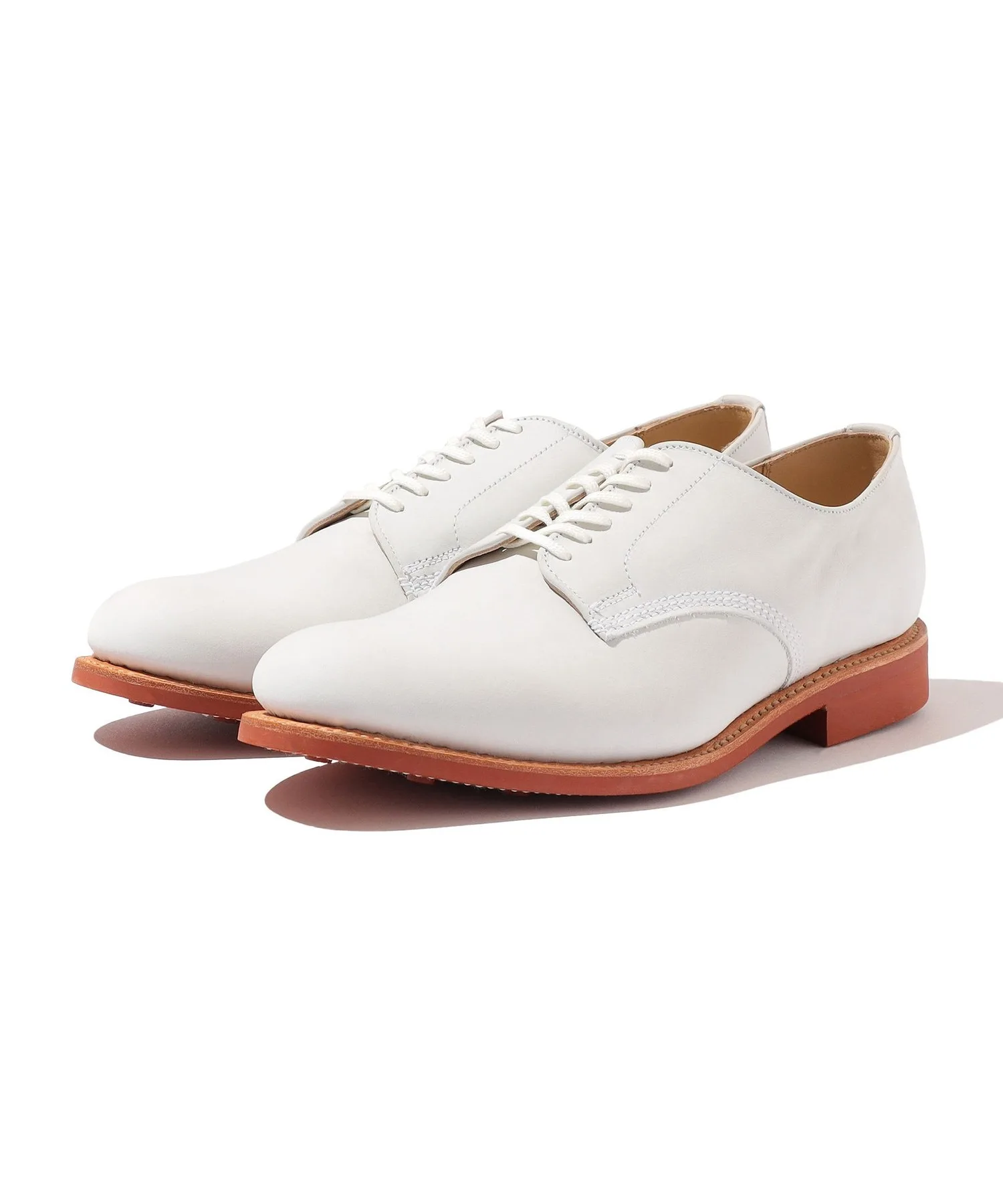 Мужские ботинки Officer Shoe из белой замши SANDERS Southwick Exclusive